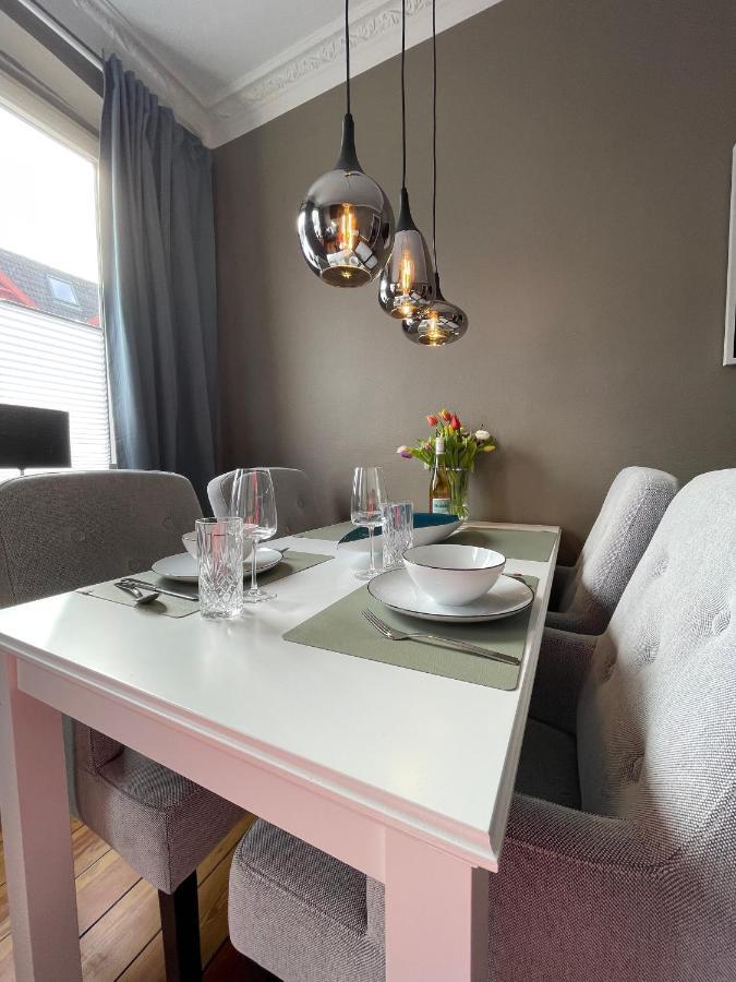 基尔Altbaucharme Deluxe Mit Balkon In Zentraler Lage公寓 外观 照片